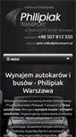 Mobile Screenshot of phtransport.pl